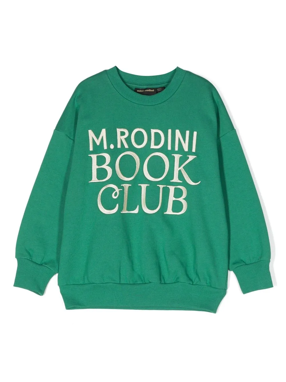 

Mini Rodini sudadera con logo estampado - Verde