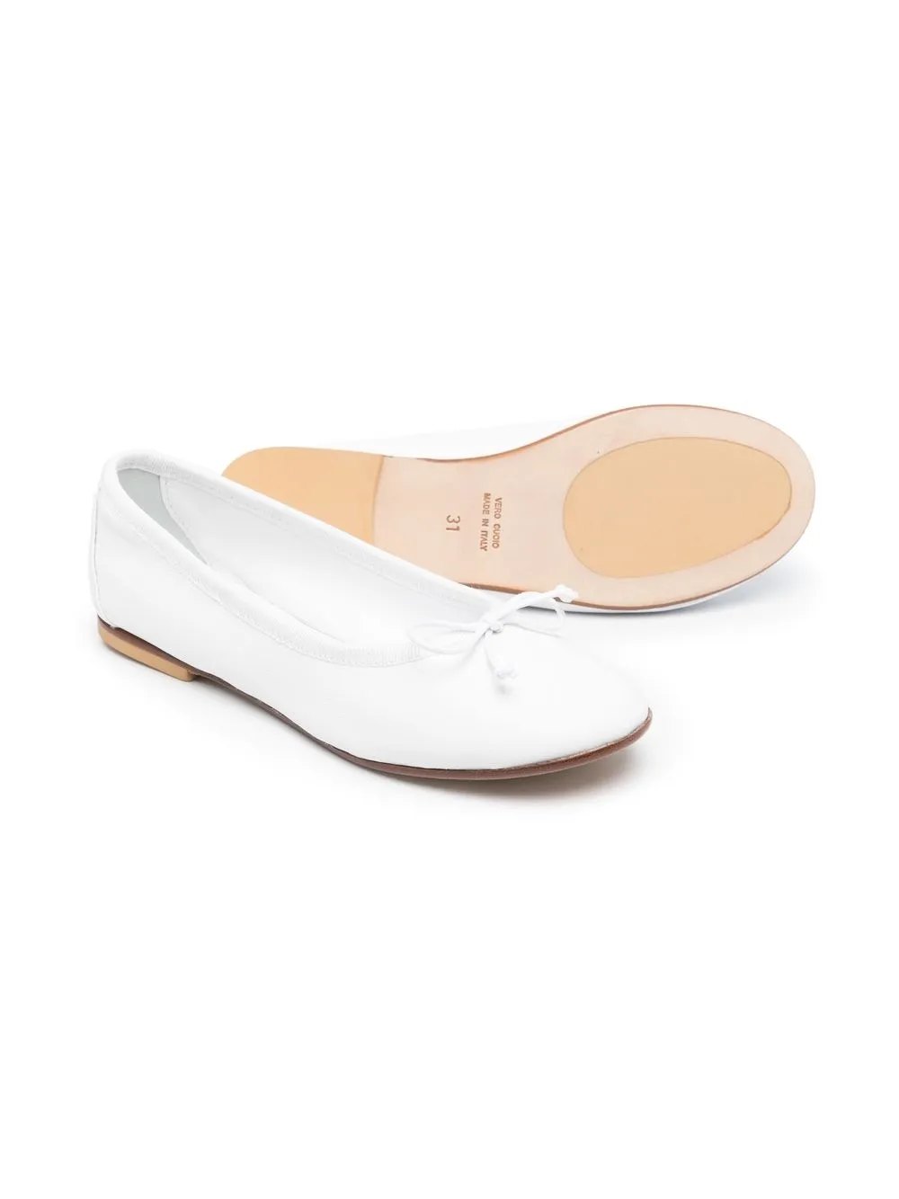 MONTELPARE TRADITION bow-detail ballerina shoes | Girls Shoes | Image 2