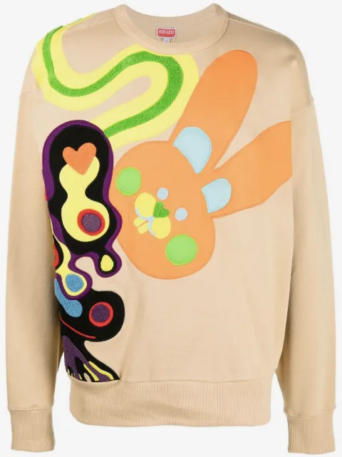 Kenzo sweat à appliqués