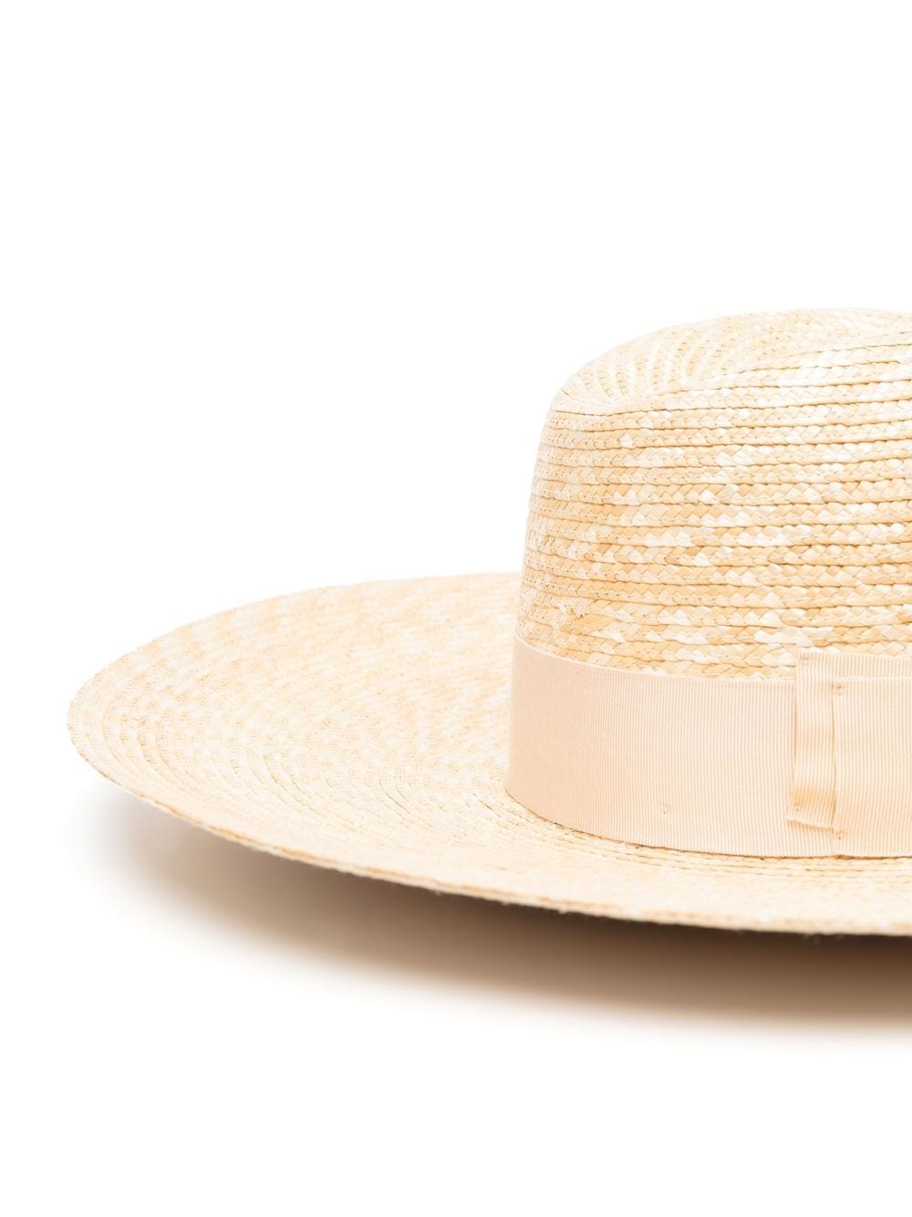 Shop Borsalino Sophie Woven Sun Hat In Neutrals