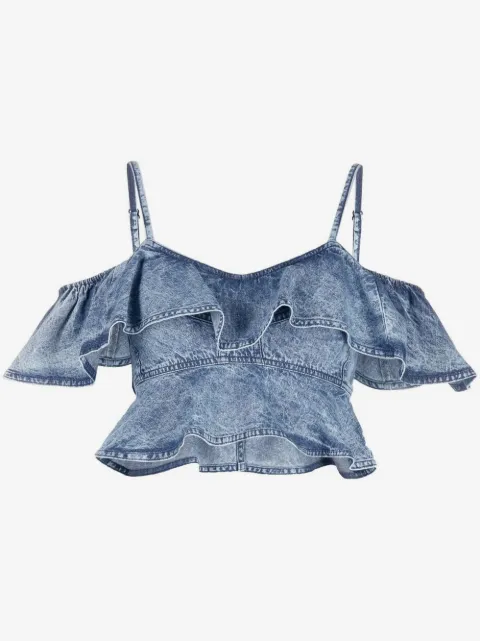 MARANT ÉTOILE Voloteo 荷叶边罩衫