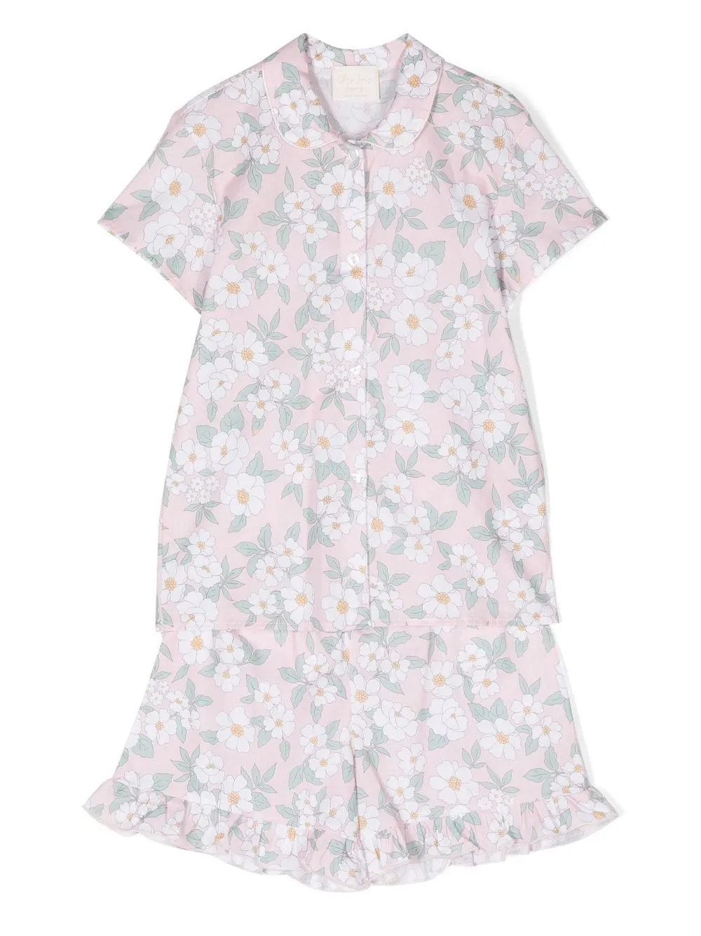 

Story Loris floral-print short-sleeved pyjama set - Pink