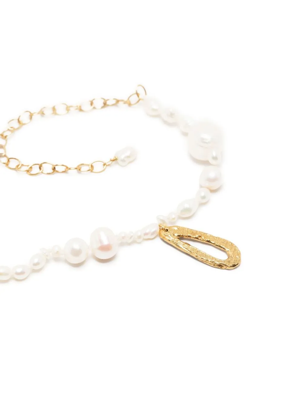 Loveness Lee Cyrene Pearl Bracelet In Gold