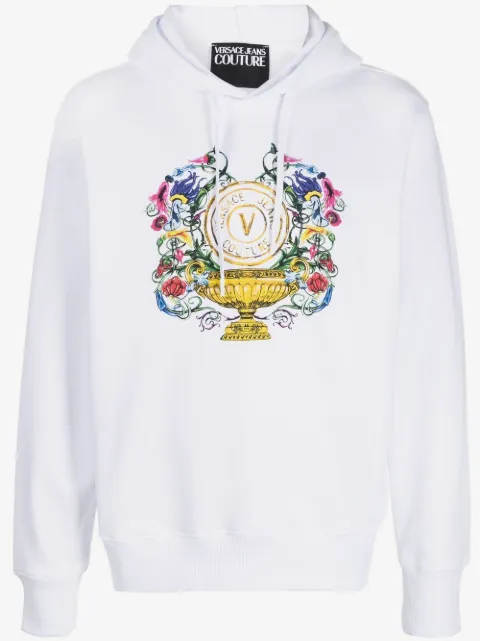 Versace Jeans Couture logo-print hoodie 