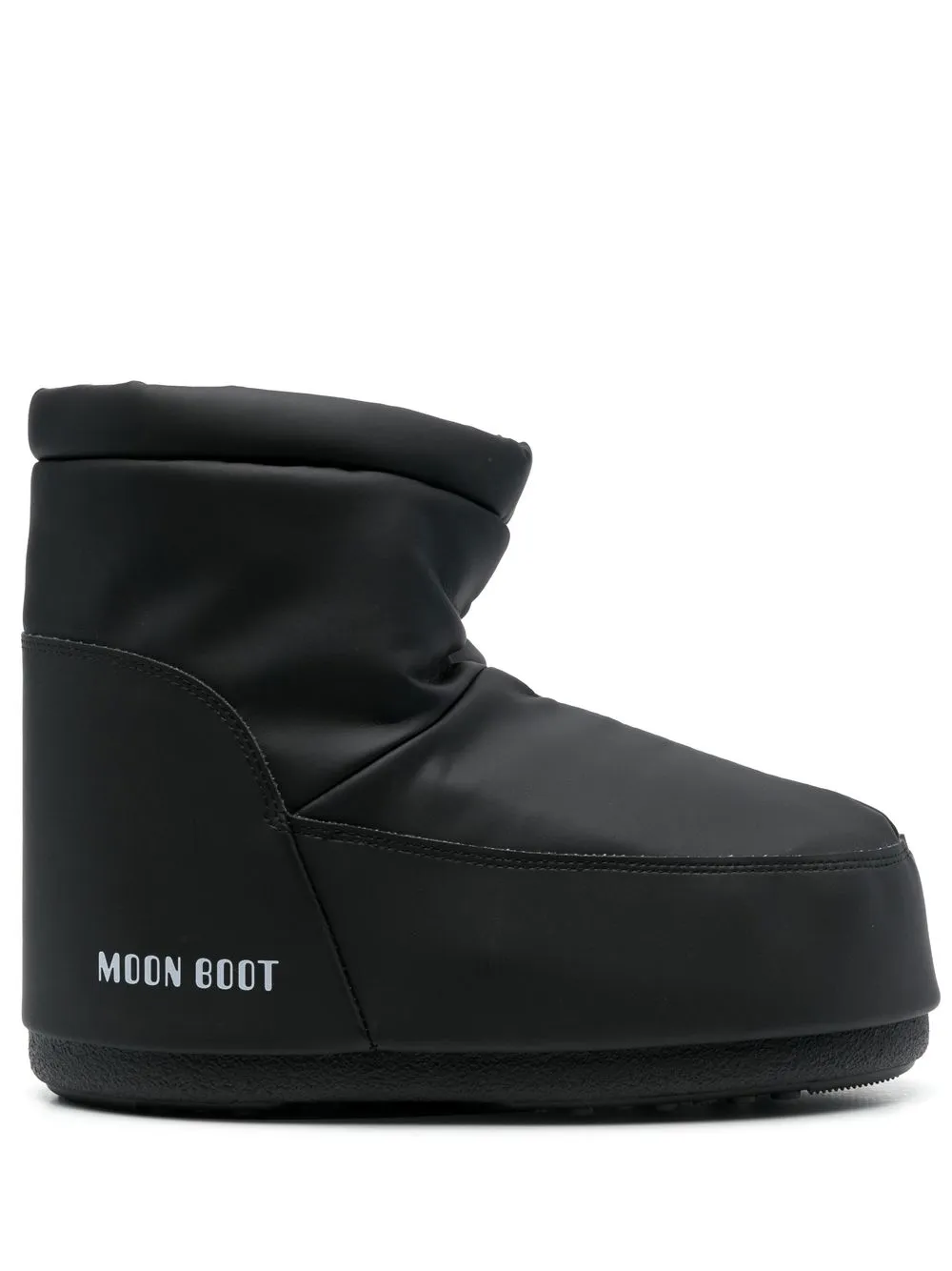 

Moon Boot Icon Low logo-print boots - Black