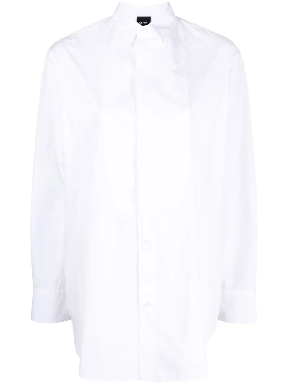 

ASPESI long-sleeved cotton shirt - White