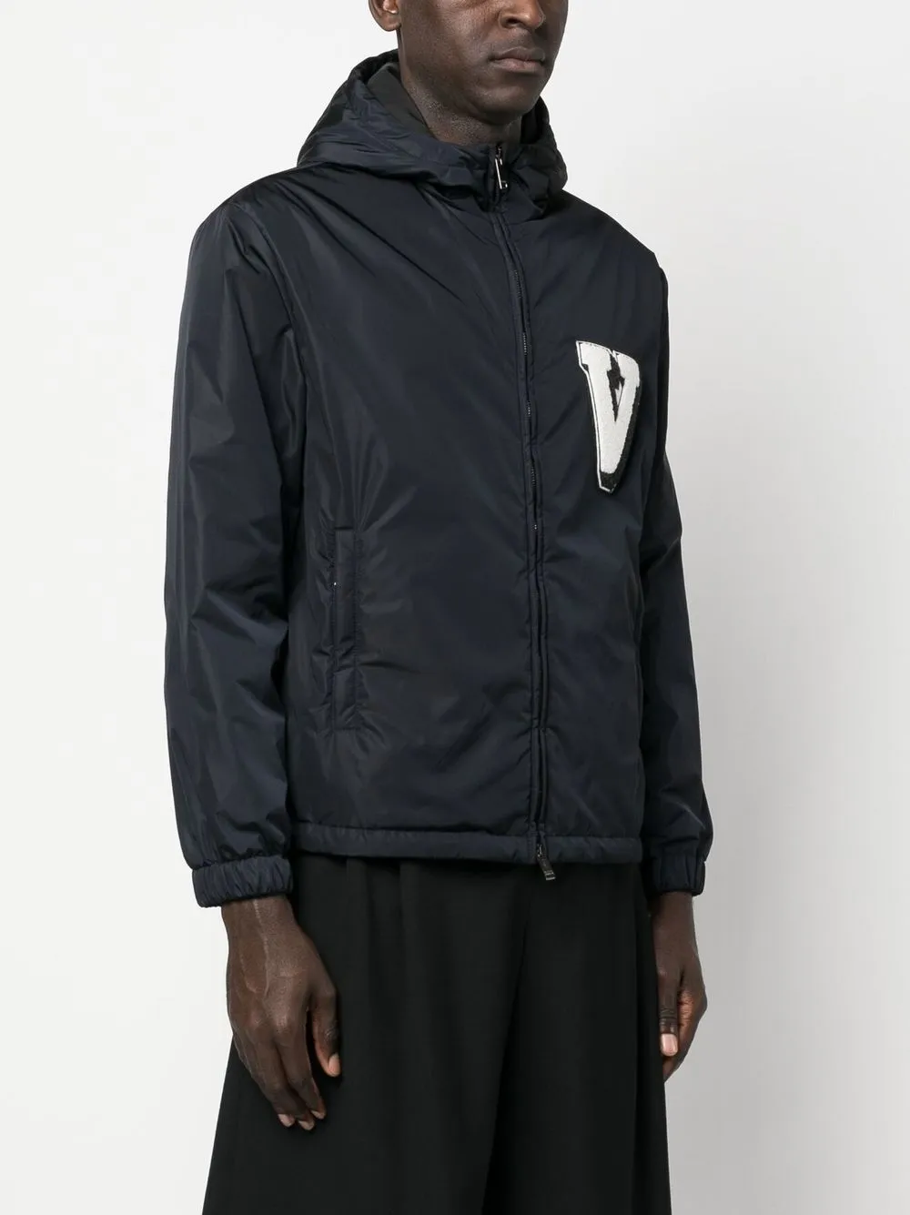 【関税＆送料込み】Valentino Garavani Pludepois Print Jacke Shantung Jacket With Plusdepois Print for Woman in Birch