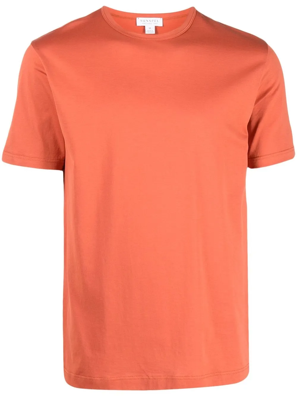 

Sunspel crew-neck cotton T-shirt - Orange