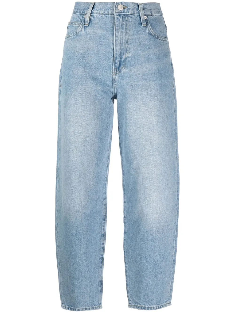 

FRAME cropped wide-leg jeans - Blue