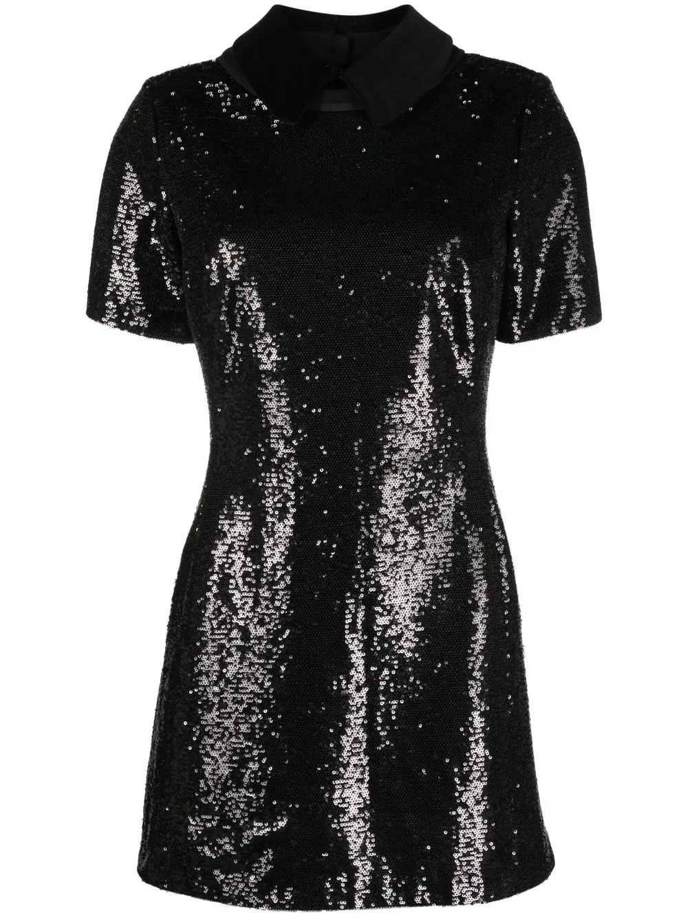 CLAUDIE PIERLOT SEQUIN-EMBELLISHED MINI DRESS