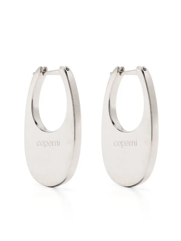 Coperni Swipe ピアス | シルバートーン | FARFETCH JP