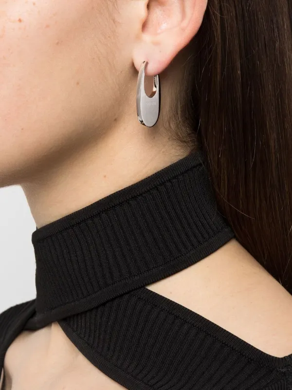 Coperni Swipe ピアス | シルバートーン | FARFETCH JP