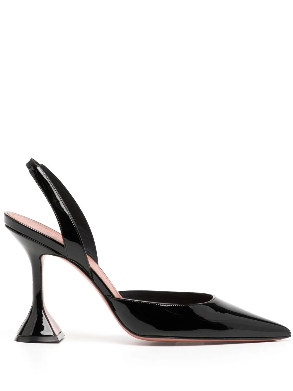 

Amina Muaddi Holli 90mm slingback pumps - Black