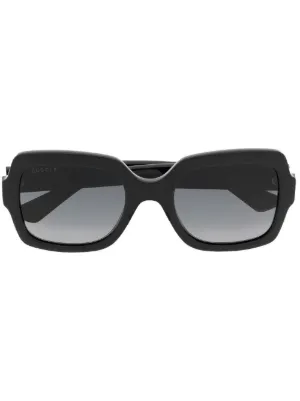 Big square gucci on sale sunglasses