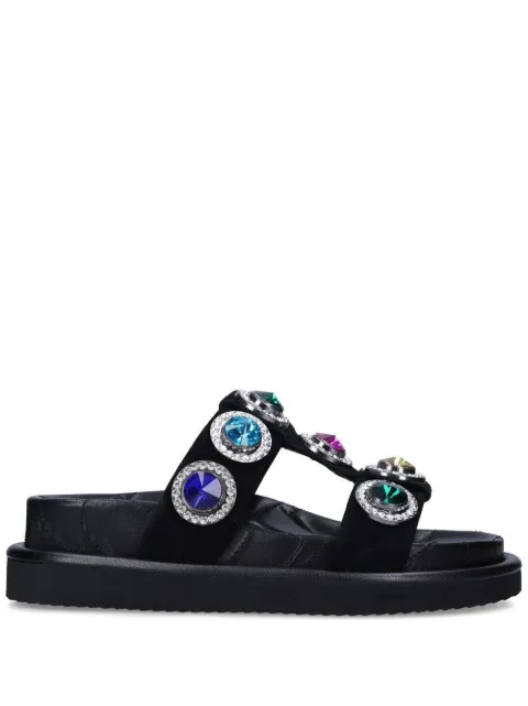 Kurt Geiger London Orson crystal-embellished sandals