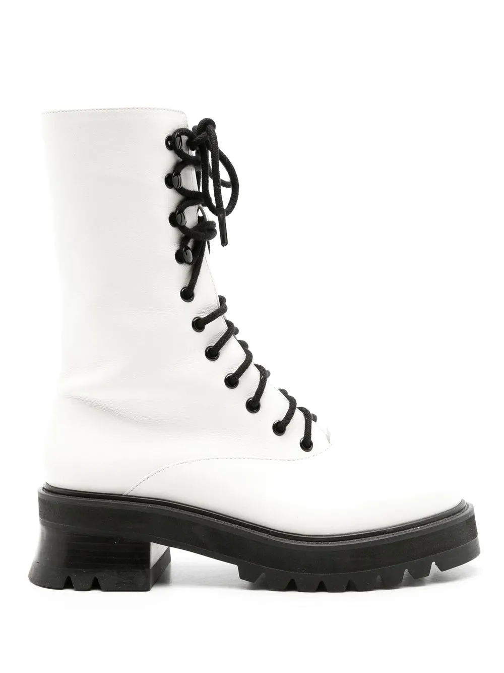 Andrea Bogosian Dayami I Leather Boots In White