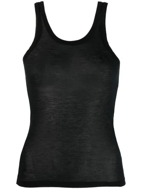 Coperni Semi-transparentes Oberteil