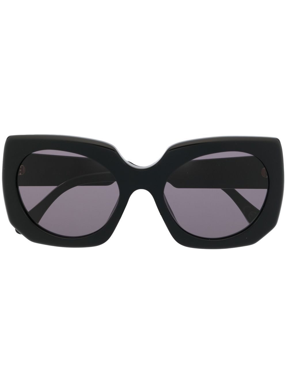 Marni Eyewear Oversized Square-frame Sunglasses In Black