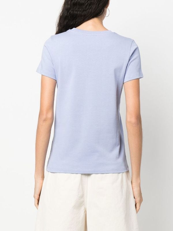 A.P.C. Denise embroidered-logo T-shirt - Farfetch