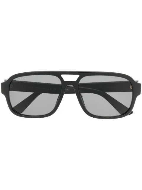 Gucci Eyewear نظارة شمس بإطار بايلوت