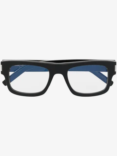 Saint Laurent Eyewear lentes con armazón cuadrada