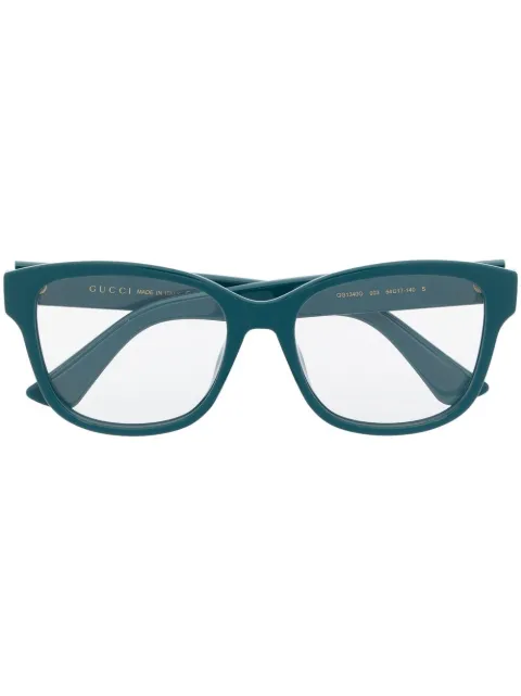 Gucci Eyewear logo-plaque detail glasses