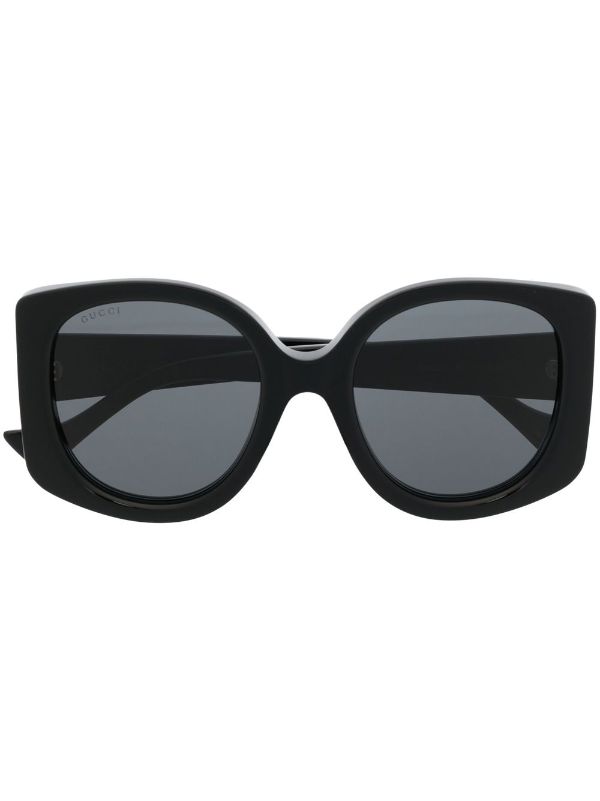 Gucci Eyewear Oversized cat-eye Sunglasses - Farfetch