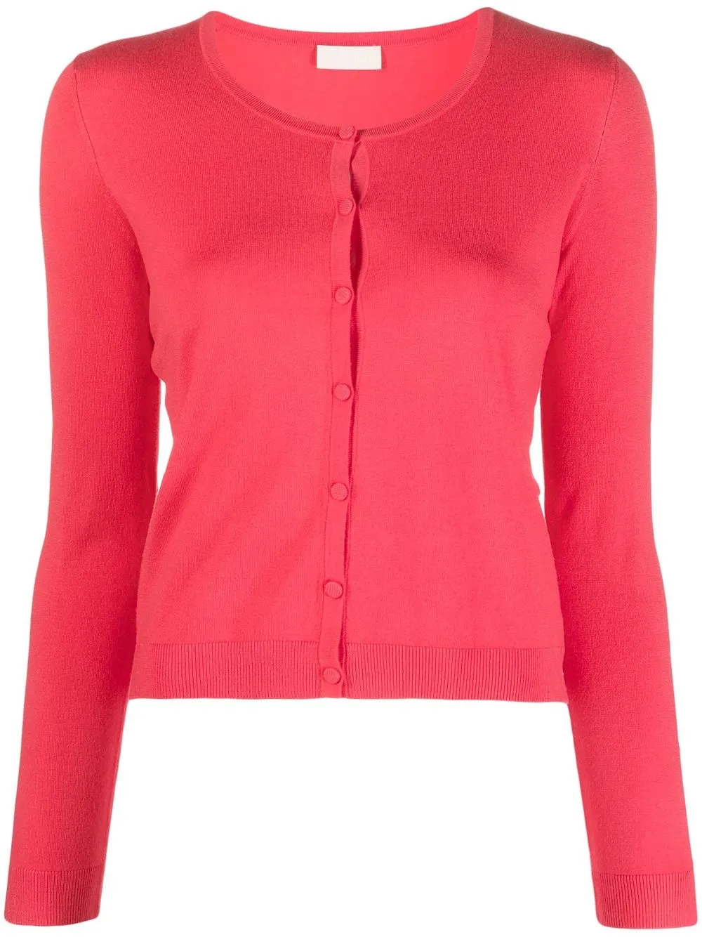 

LIU JO cut-out gemstone-detail cardigan - Pink