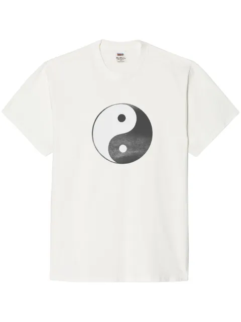 RE/DONE Ying Yang-print cotton T-shirt