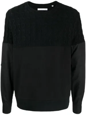 1017 ALYX 9SM logo-print long-sleeve Sweatshirt | Black | FARFETCH JO