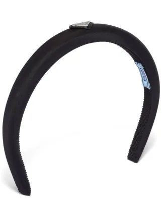 PRADA ブラック ヘアバンド　re nylon Prada Re-Nylon ヘアバンド | ブラック | FARFETCH JP