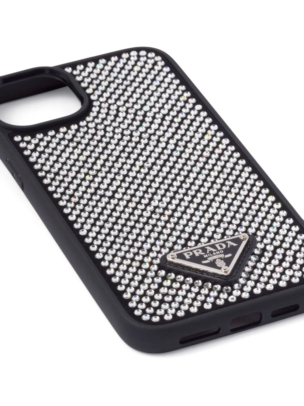 Prada crystal-embellished iPhone 14 Plus Case - Farfetch