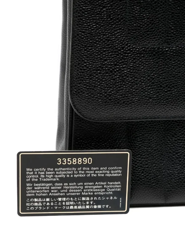 CHANEL Pre-Owned 1995 Mademoiselle Handbag | Black | FARFETCH