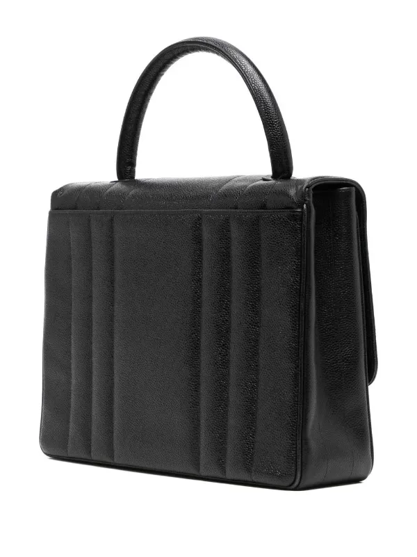 CHANEL Pre-Owned 1995 マドモアゼル ハンドバッグ | ブラック