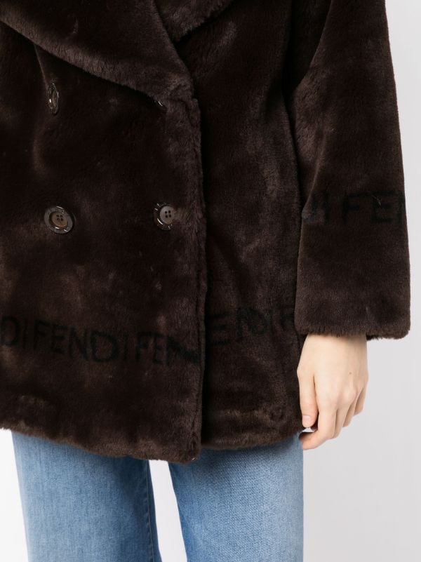 Fendi Pre-owned 1990-2000s Double-Breasted Coat