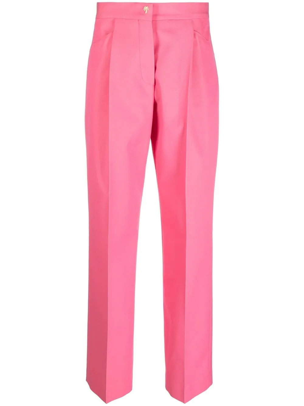 

Palm Angels straight-leg tailored trousers - Pink