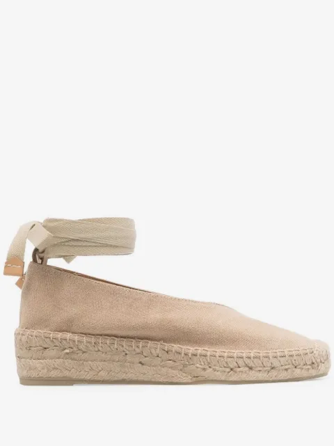 Castañer ankle-strap almond-toe espadrilles