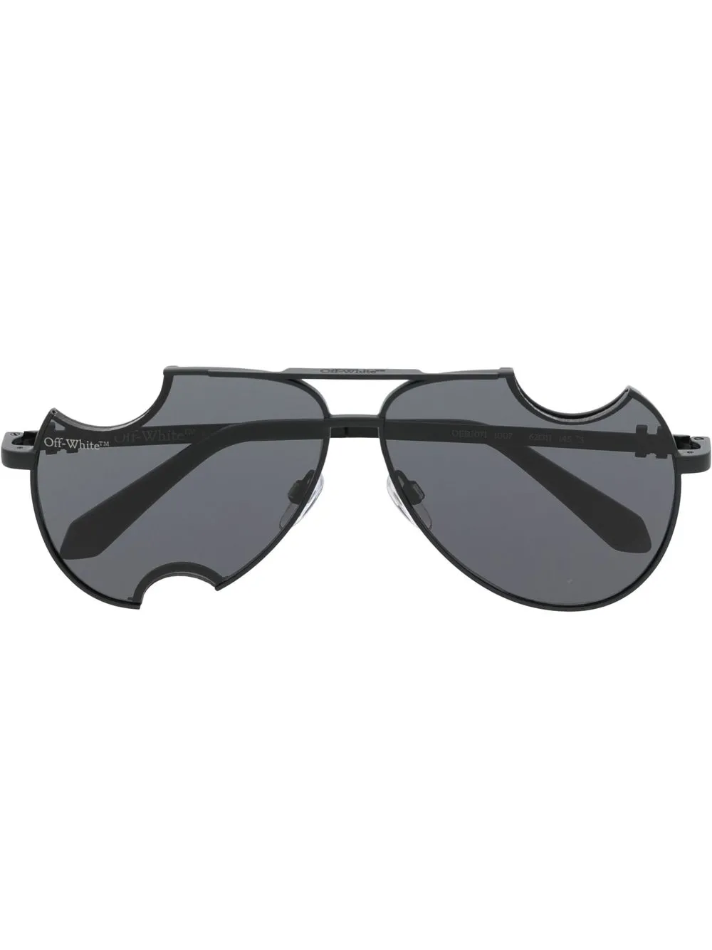 

Off-White Dallas cut-out sunglasses - Black