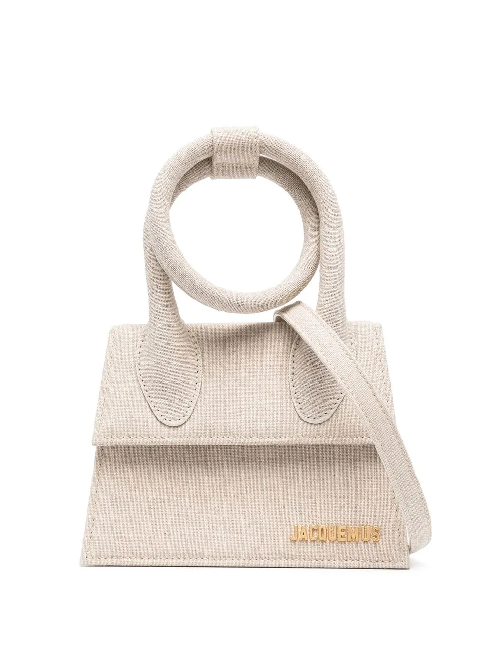 

Jacquemus Le Chiquito Noeud mini bag - Neutrals