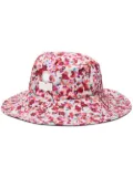 ISABEL MARANT logo-print drawstring bucket hat - Black