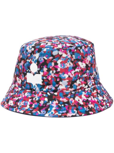 ISABEL MARANT all-over graphic-print bucket hat Women