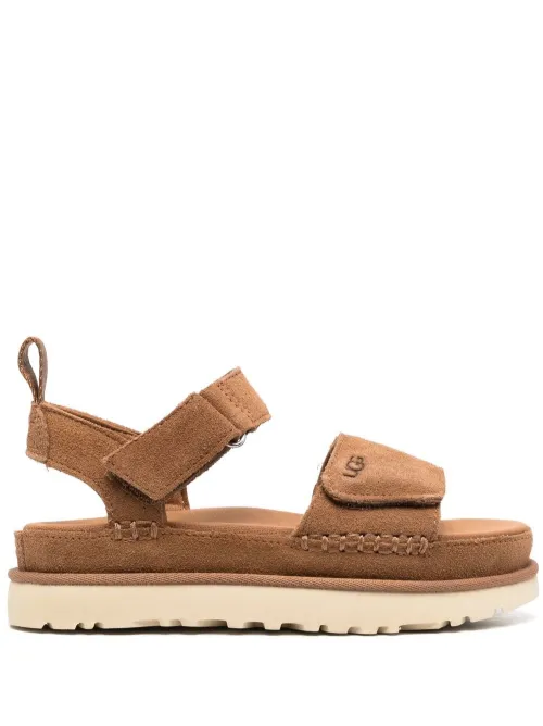 Sandales en daim à attache scratch - UGG - Modalova
