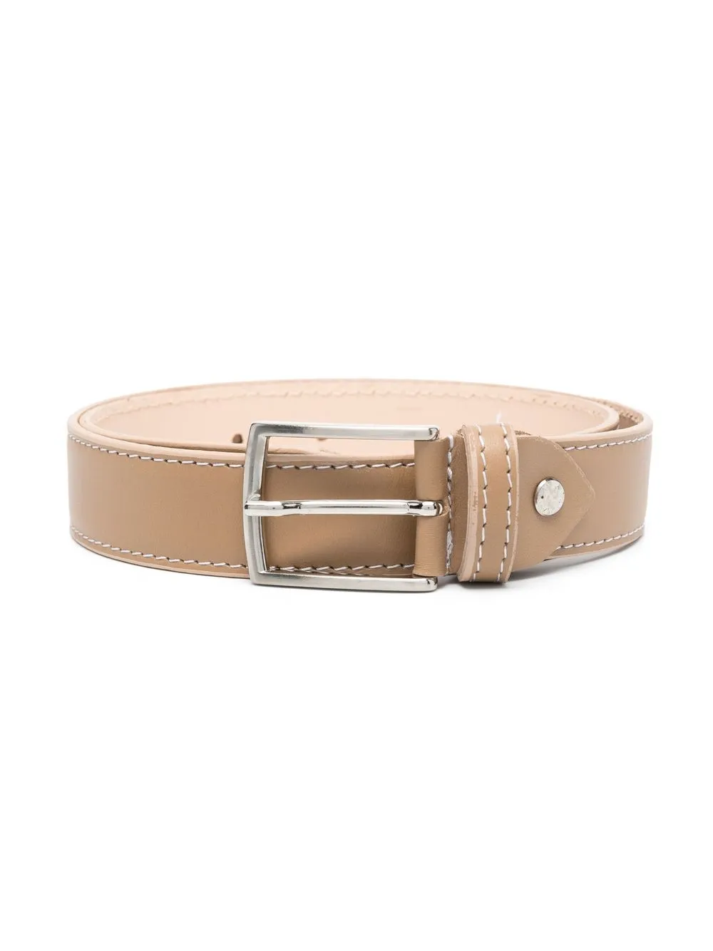 

Colorichiari buckle-fastening leather belt - Neutrals