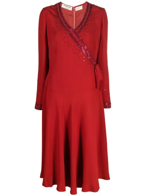 A.N.G.E.L.O. Vintage Cult 1980s sequin-embellished silk dress