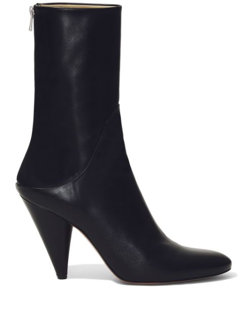 Proenza Schouler Cone 85mm leather ankle boots Women