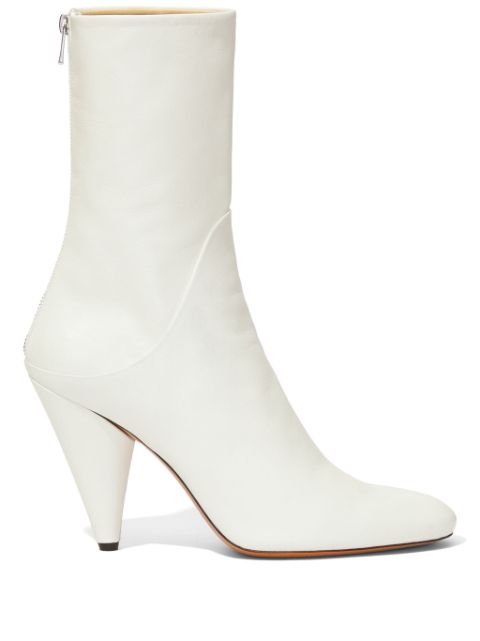 Proenza Schouler Cone 85mm leather ankle boots Women