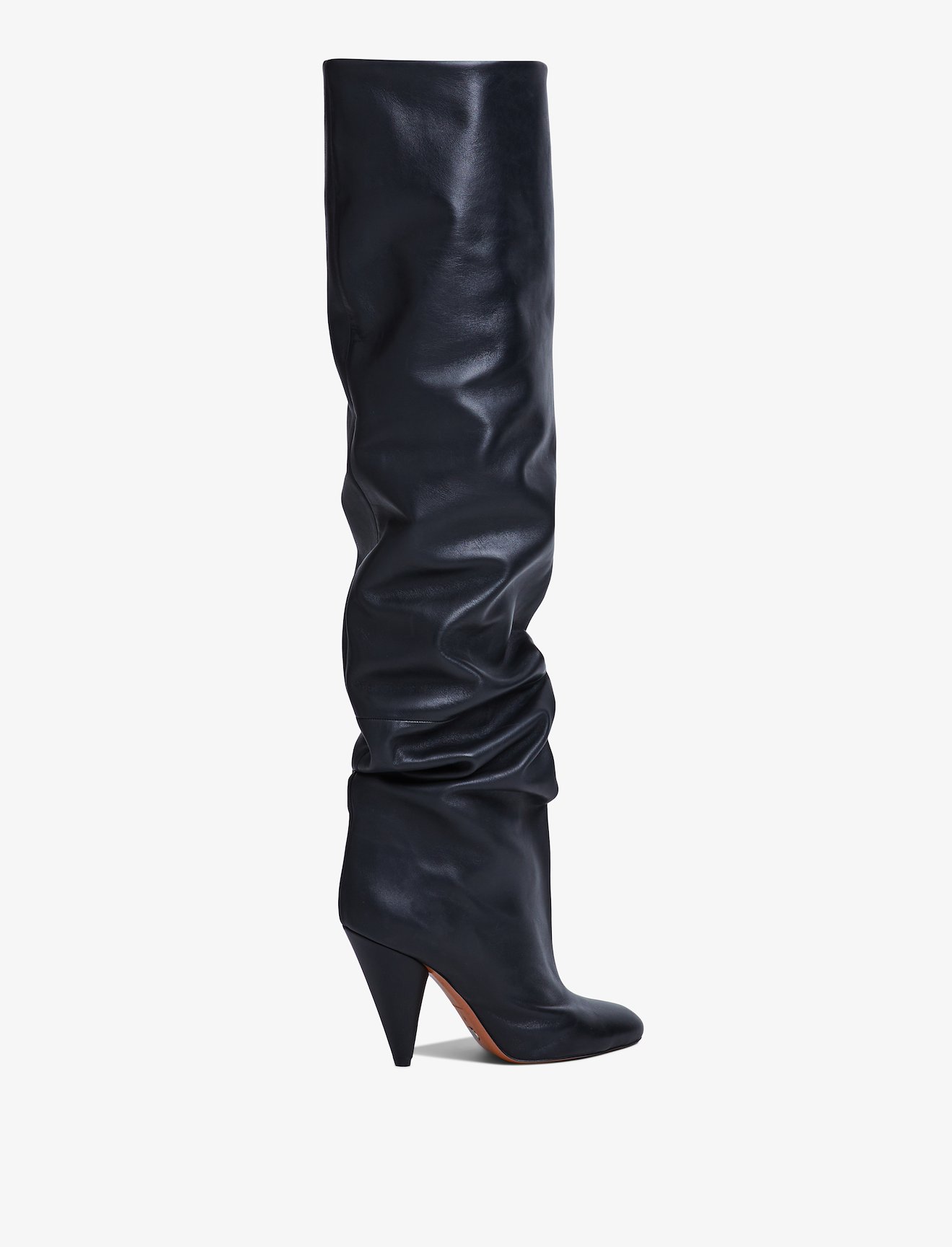 Cone Slouch Over The Knee Boots #3