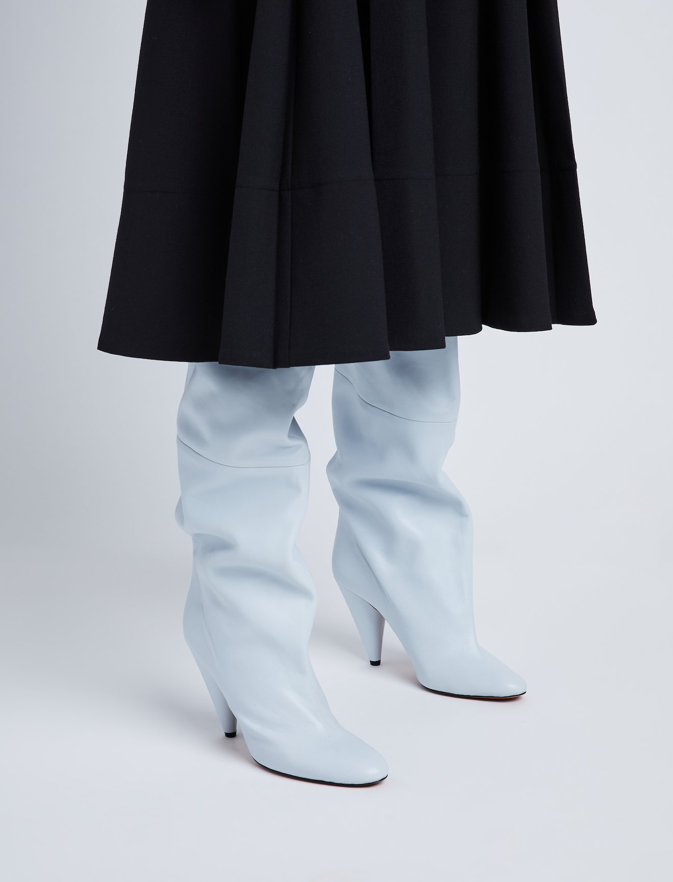 Cone Slouch Over The Knee Boots #5