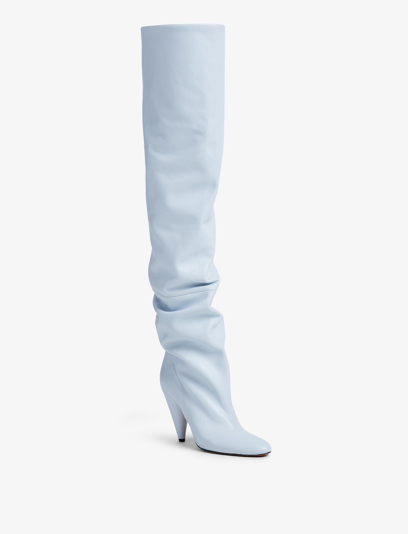 Cone Slouch Over The Knee Boots #1