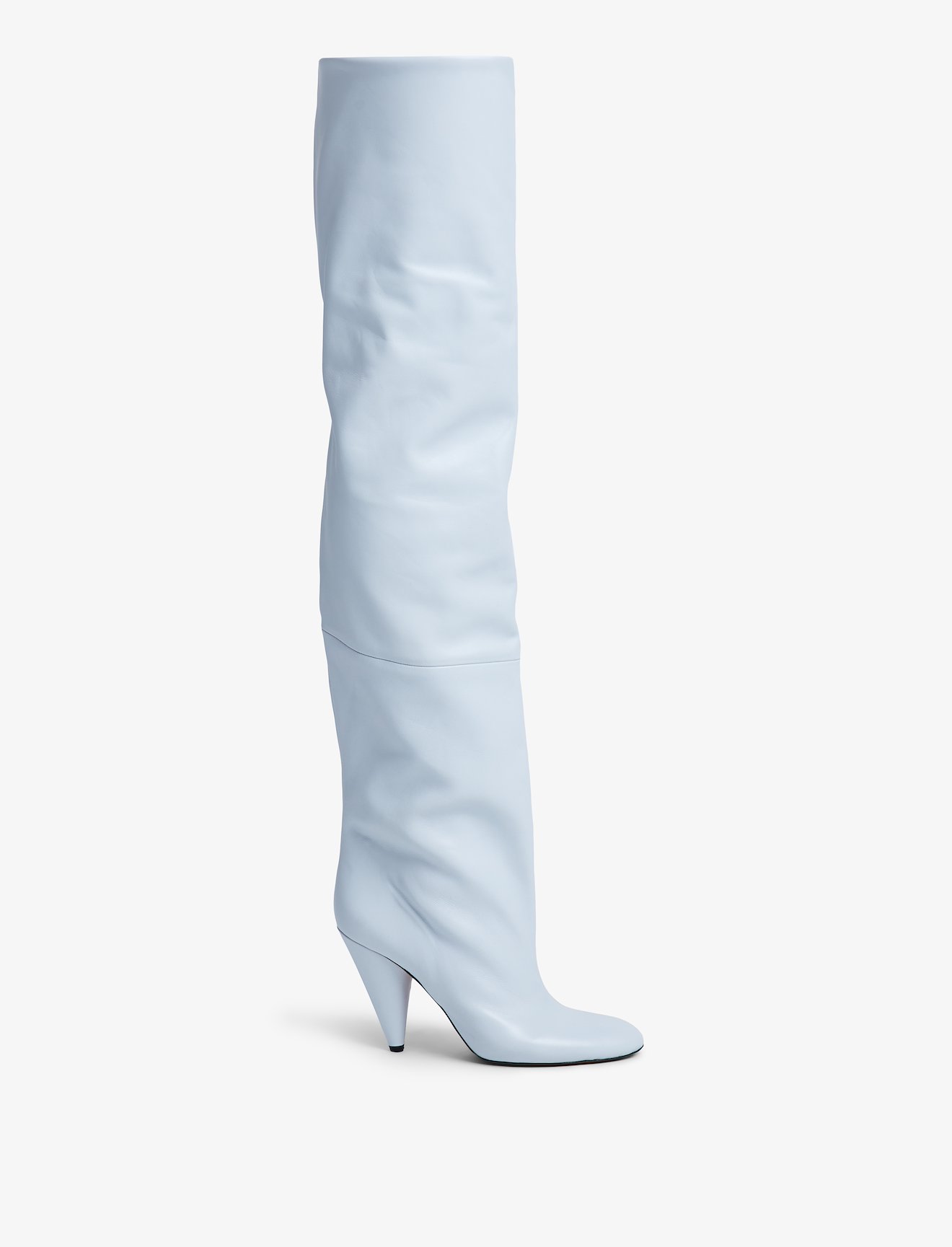 Cone Slouch Over The Knee Boots #6